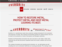Tablet Screenshot of everbrite.net